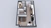 Kado NW Studio One Bathroom S3 Floor Plan Kado NW Studio One Bathroom S3 Floor Plan